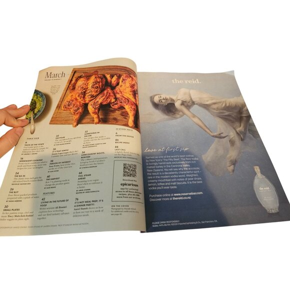 Bon Appetit Magazine March 2025 The Innovation Issue Modern Meal Prepping - Picture 5 of 6